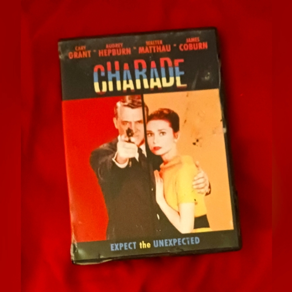 DVD Classic movie Charade Cary Grant Audrey Hepburn